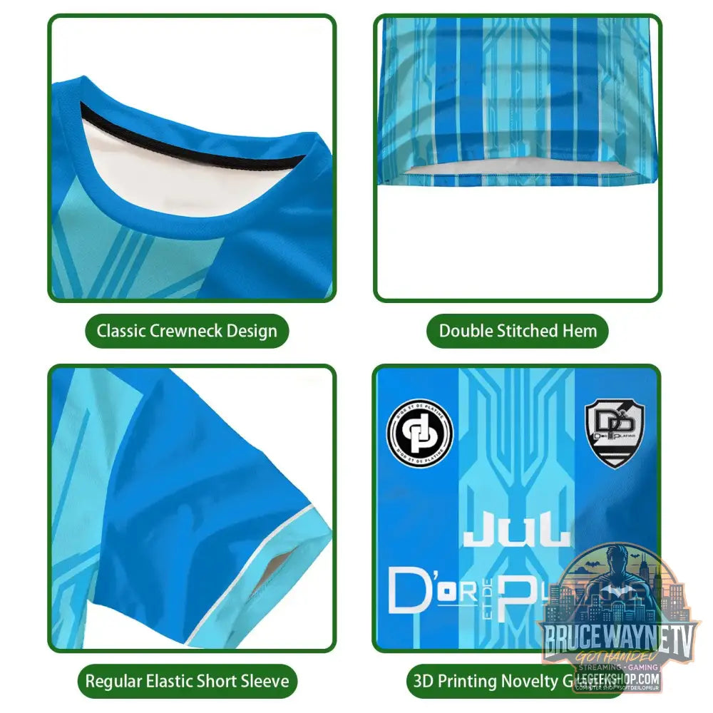 Maillot Jul & Toto Ninetta – T-Shirt Juldtp Rappeur Français Respirant - T-Shirt