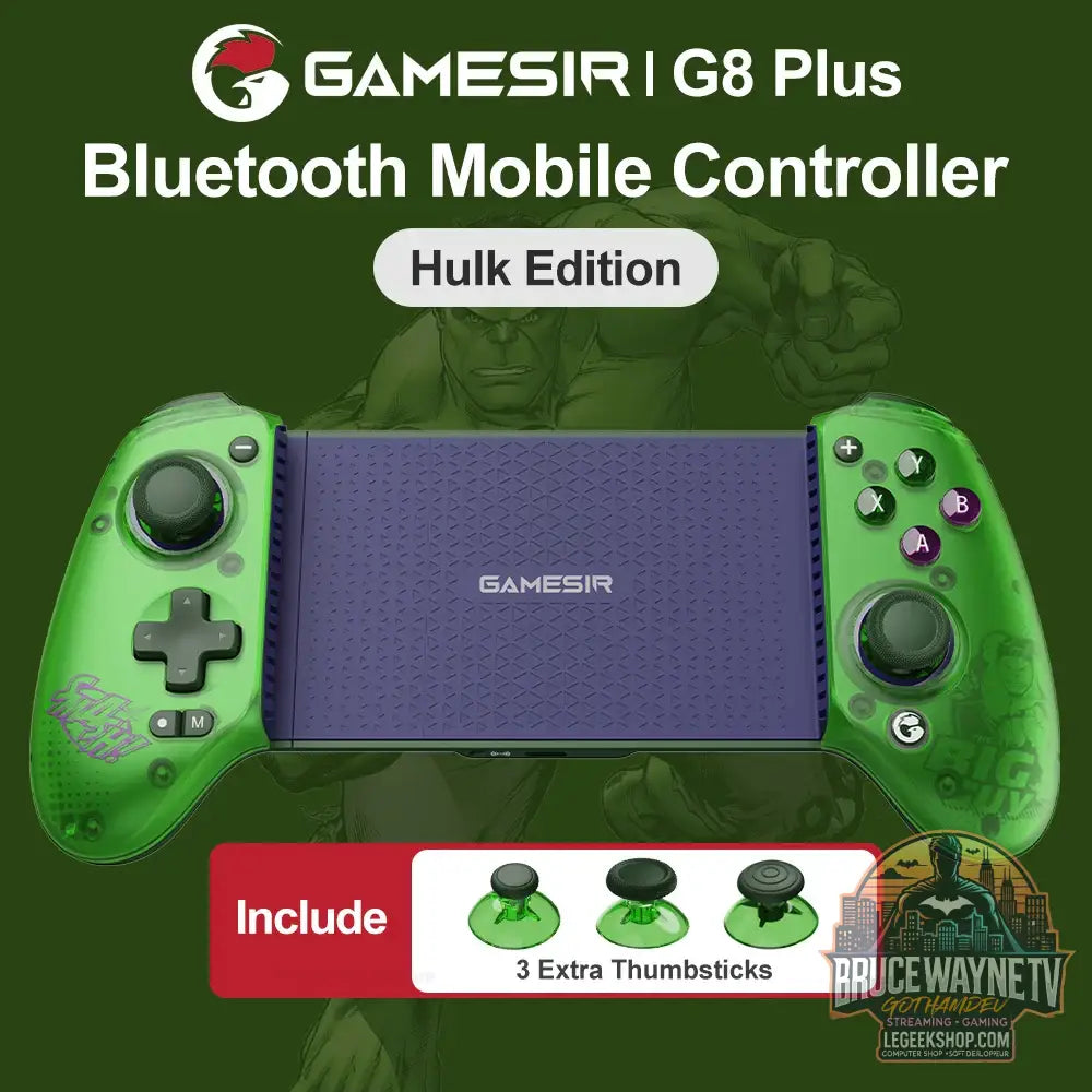 Manette de jeu GameSir G8 Plus pour Nintendo Switch 2/1 Steam PC contrôleur de téléphone iOS Android avec joysticks à