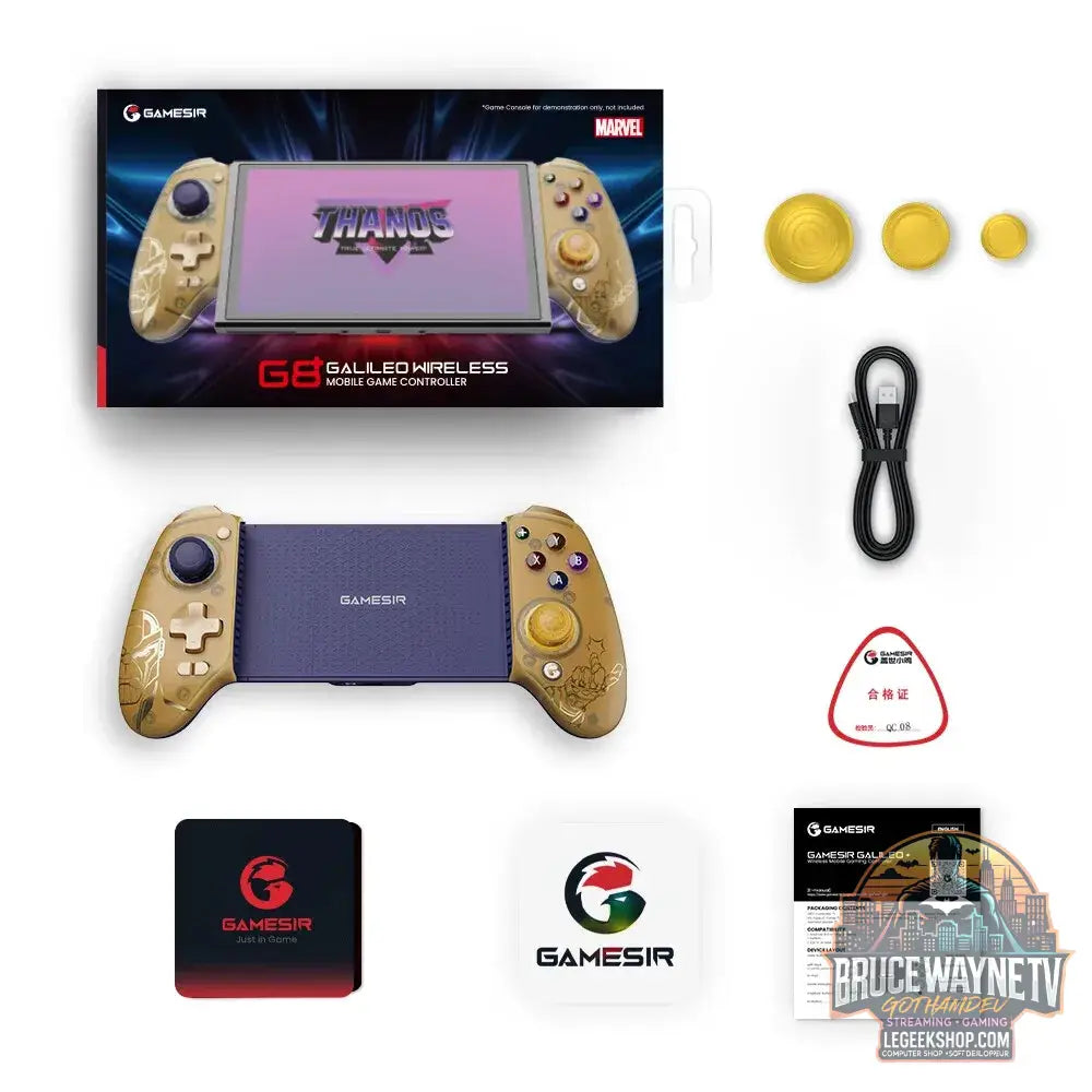Manette de jeu GameSir G8 Plus pour Nintendo Switch 2/1 Steam PC contrôleur de téléphone iOS Android avec joysticks à
