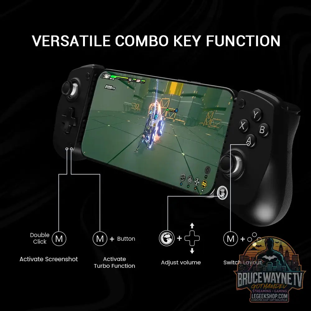 Manette de jeu mobile GameSir X5 Lite pour iPhone 16 15 Series iPad Mini tablette Android Y700 contrôle iOS