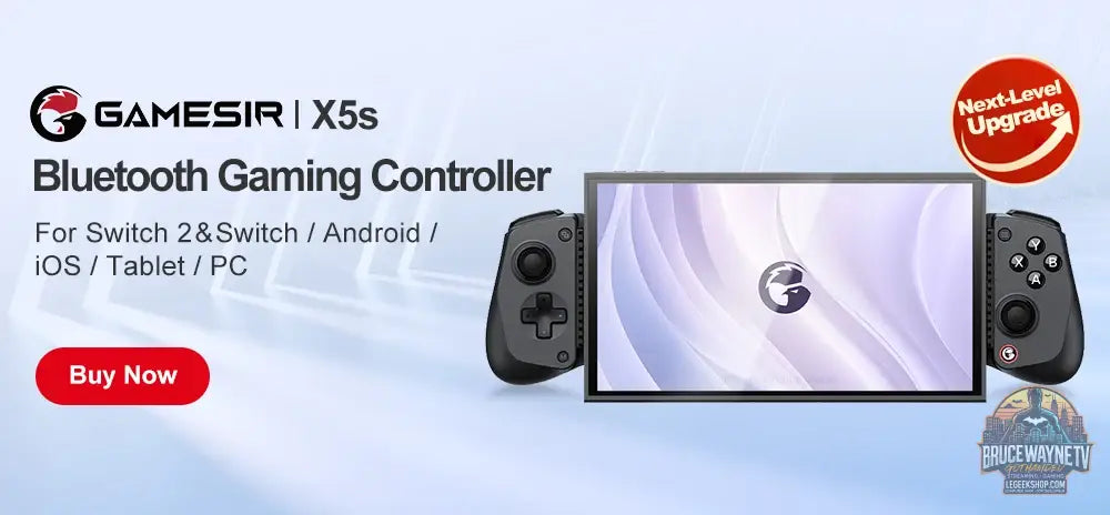 Manette de jeu mobile GameSir X5 Lite pour iPhone 16 15 Series iPad Mini tablette Android Y700 contrôle iOS