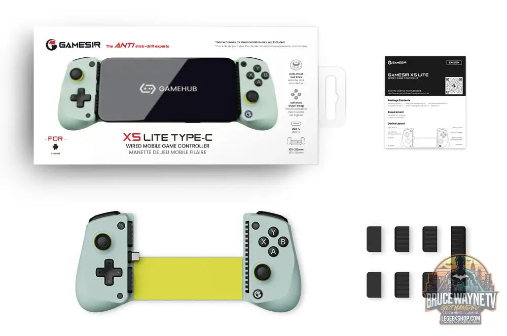 Manette de jeu mobile GameSir X5 Lite pour iPhone 16 15 Series iPad Mini tablette Android Y700 contrôle iOS