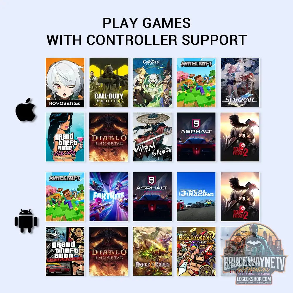 Manette de jeu mobile GameSir X5 Lite pour iPhone 16 15 Series iPad Mini tablette Android Y700 contrôle iOS