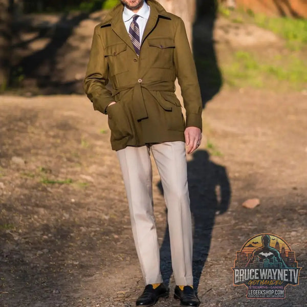Manteau Long Homme Automne Style Britannique Coupe Slim Revers - Manteau Homme
