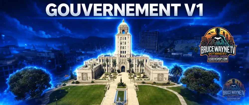 Mapping Gouvernement V1 FiveM — Mod FiveM, photo principale LeGeekShop