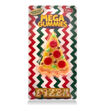 Maxi Gummy Pizza Slice 120 Gr x 12