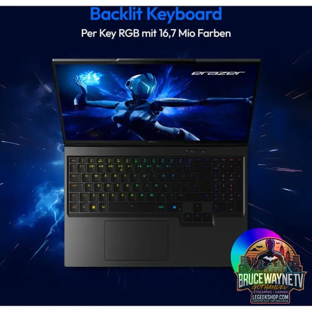 Medion ERAZER Beast 16 X15 Ultimate (MD600070), Gaming-Notebook - vue 7