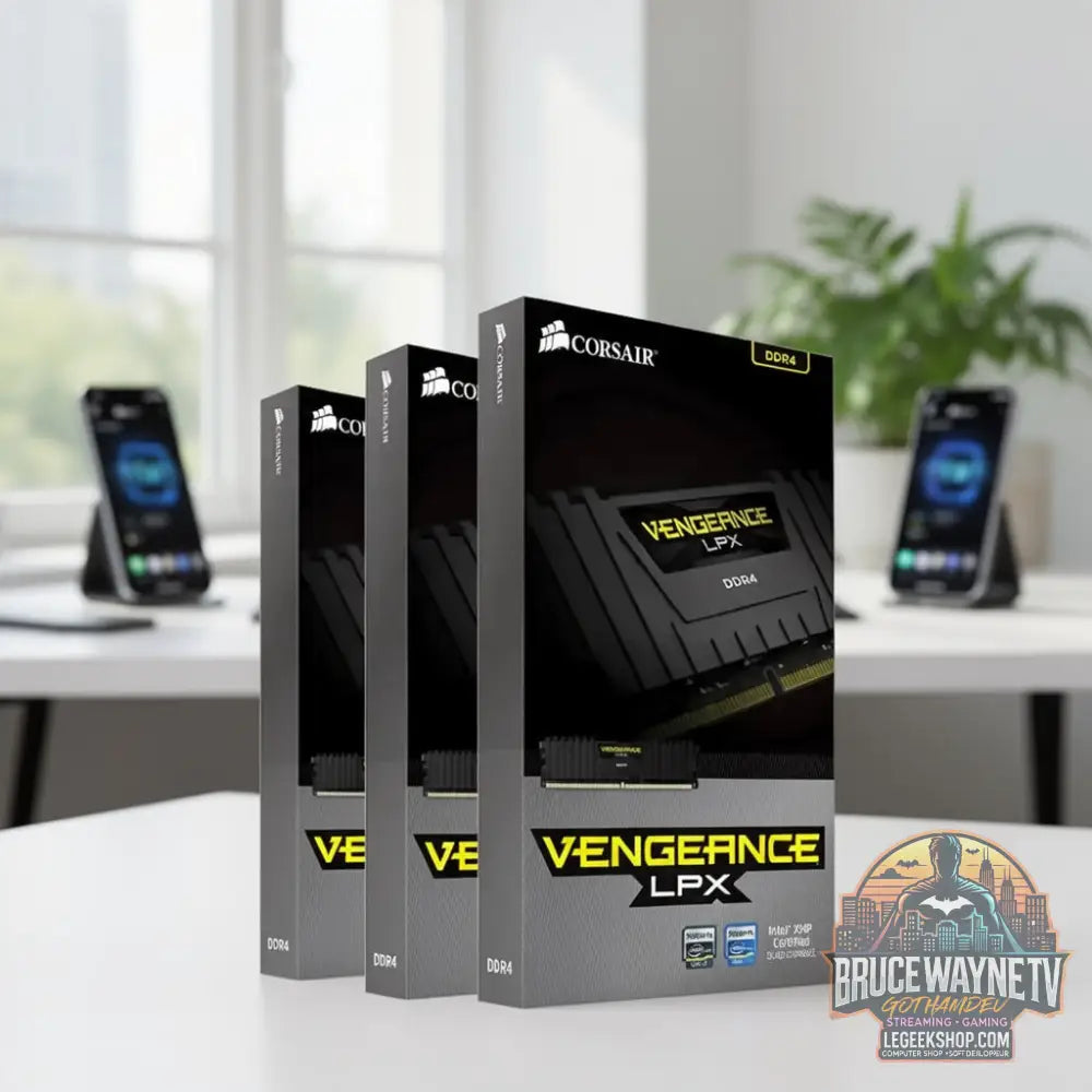 Mémoire RAM DDR4 CORSAIR Vengeance 16GB/8GB… — Mémoire RAM, vue 2, LeGeekShop