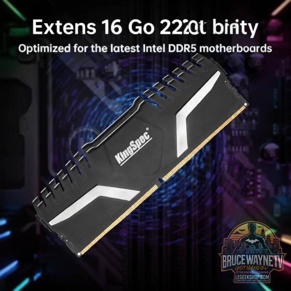 Mémoire RAM KingSpec DDR4 16 Go 3200 MHz — produit geek, vue 11, LeGeekShop