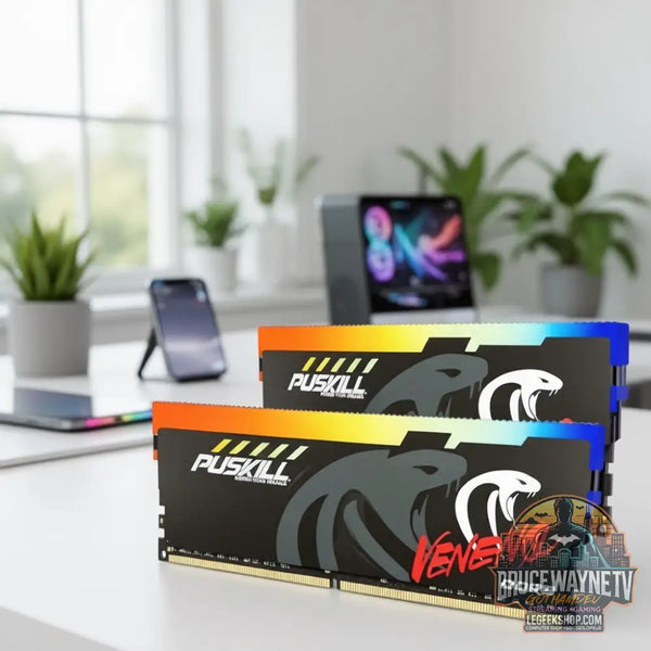Mémoire RAM PUSKILL RGB DDR3 8GBx2 1600MHz… — Mémoire RAM, photo principale LeGeekShop