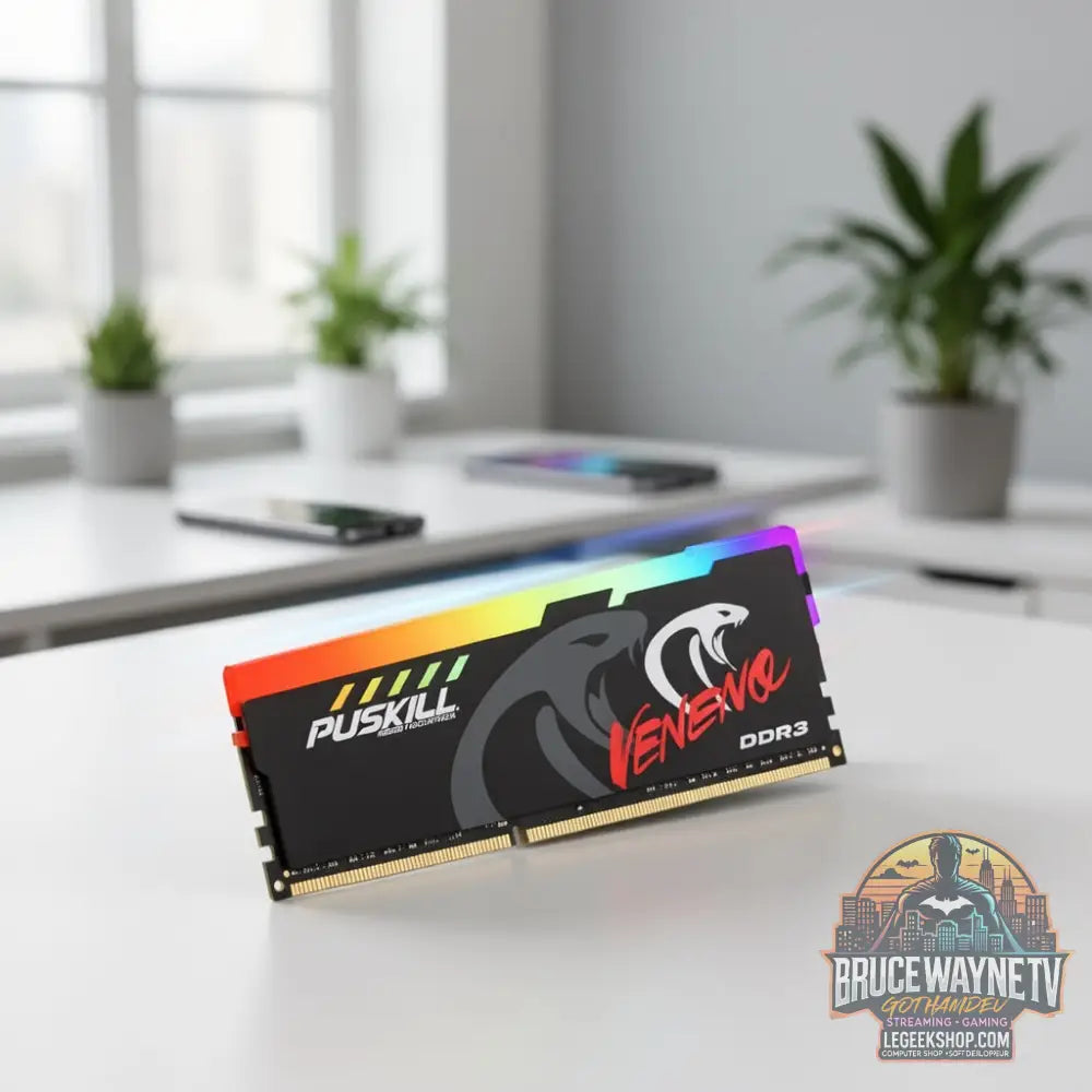 Mémoire RAM PUSKILL RGB DDR3 8GBx2 1600MHz… — Mémoire RAM, vue 11, LeGeekShop