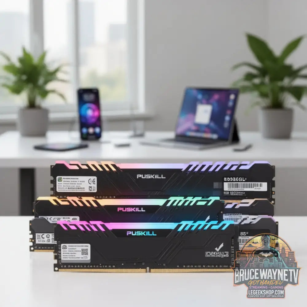Mémoire RAM PUSKILL RGB DDR3 8GBx2 1600MHz… — détail Mémoire RAM, vue 16, LeGeekShop