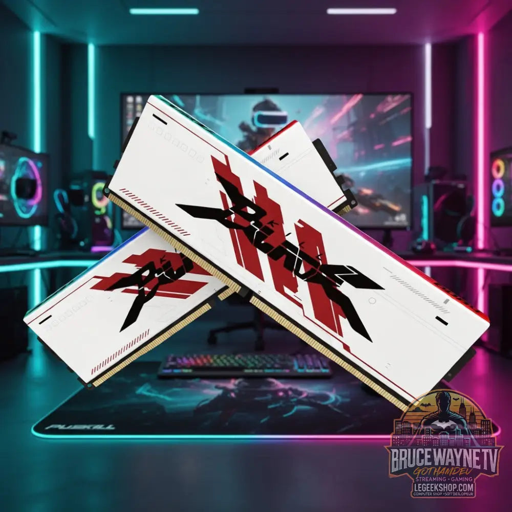 PUSKILL RGB DDR4 — produit geek, vue 3, LeGeekShop