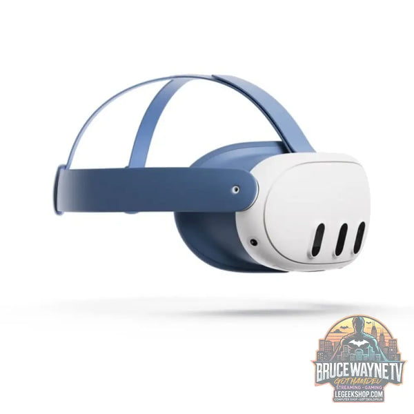 Meta Quest 3 Headset-Einlage et Headset-Riemen (Elemental Blue) - Meta