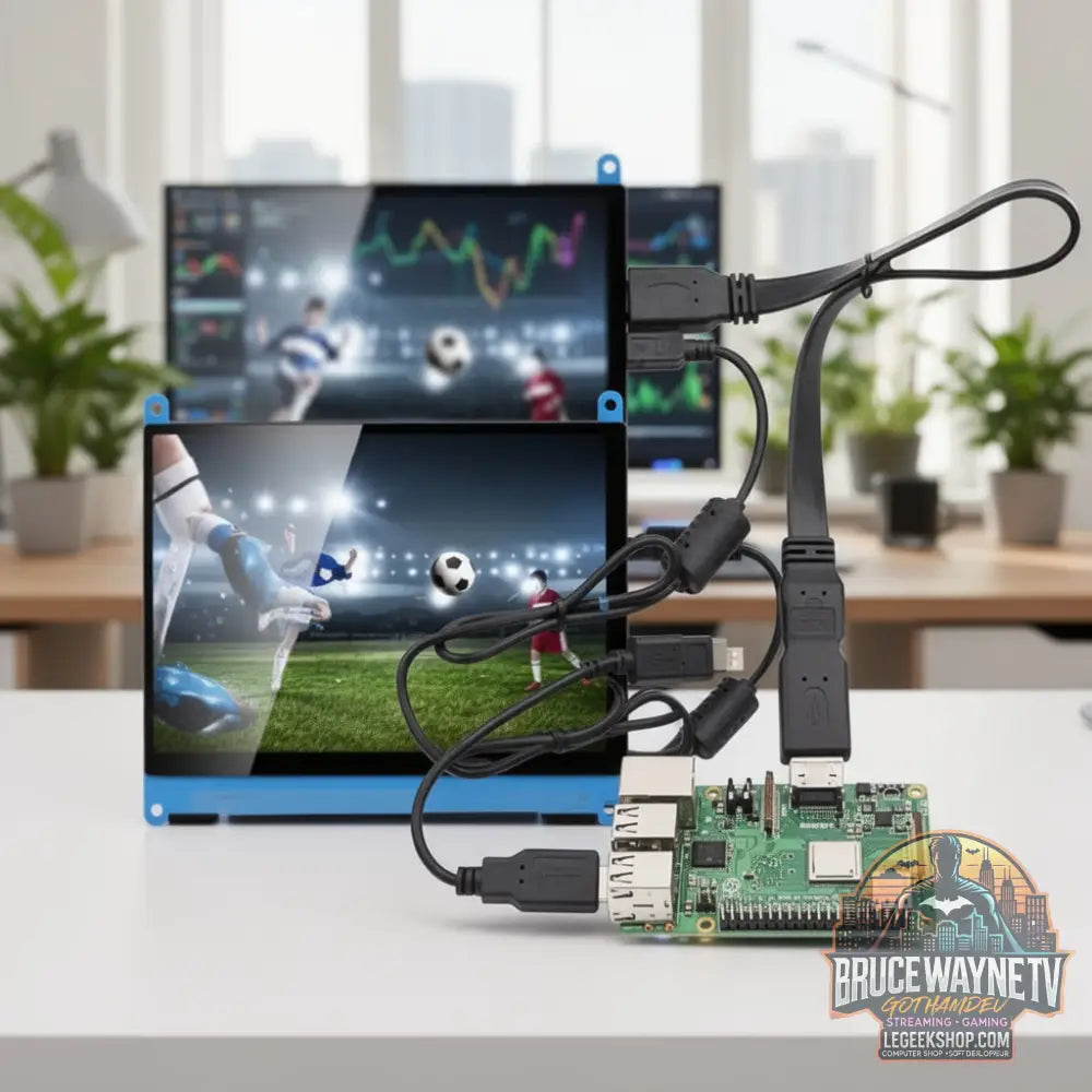 Mini écran tactile LCD capacitif Portable de… — produit geek, vue 4, LeGeekShop