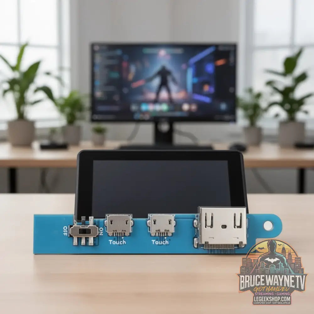 Mini écran tactile LCD capacitif Portable de… — produit geek, vue 5, LeGeekShop