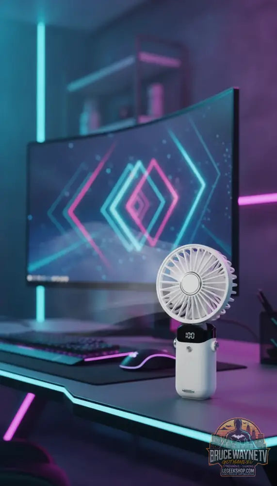Mini Ventilateur — vue détail 12 LeGeekShop