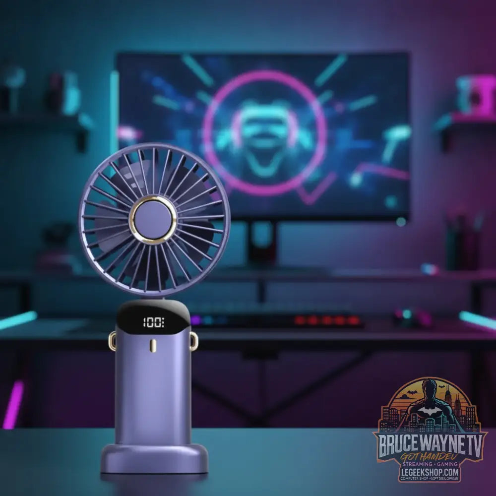 Mini Ventilateur — vue détail 2 LeGeekShop