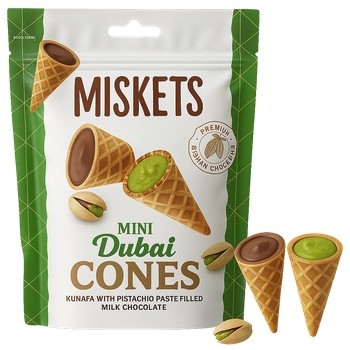 Misket Dubai Chocolat Cornet 50 Gr x 12