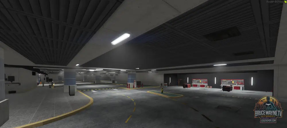 Mission Row Police Department — FiveM MLO, vue 6, LeGeekShop