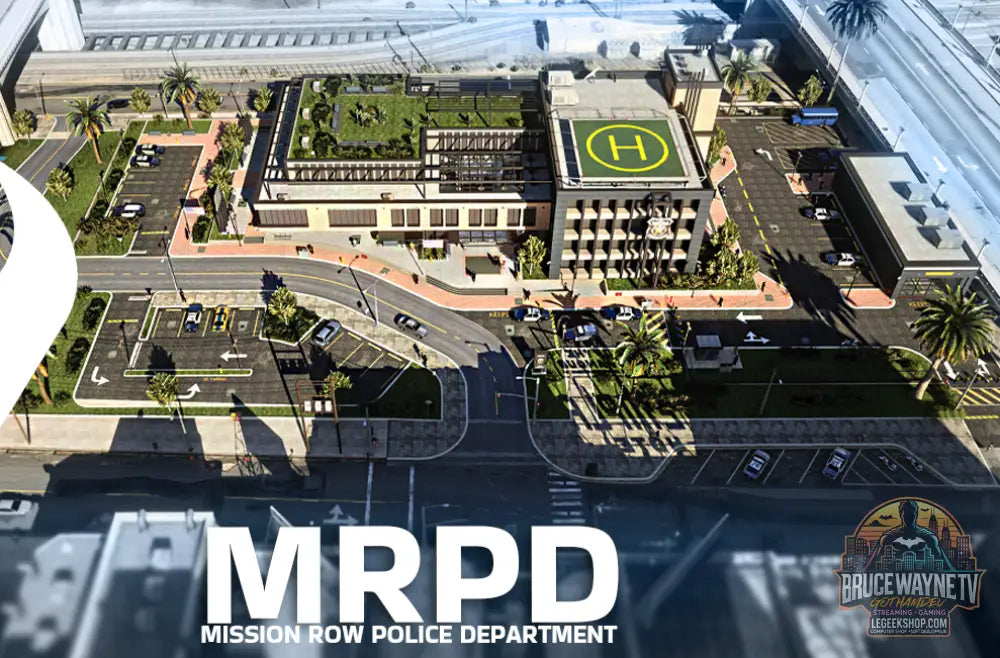 Mission Row Police Department — détail FiveM MLO, vue 7, LeGeekShop