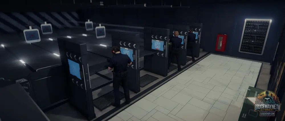 Mission Row Police Department — FiveM MLO, vue 3, LeGeekShop