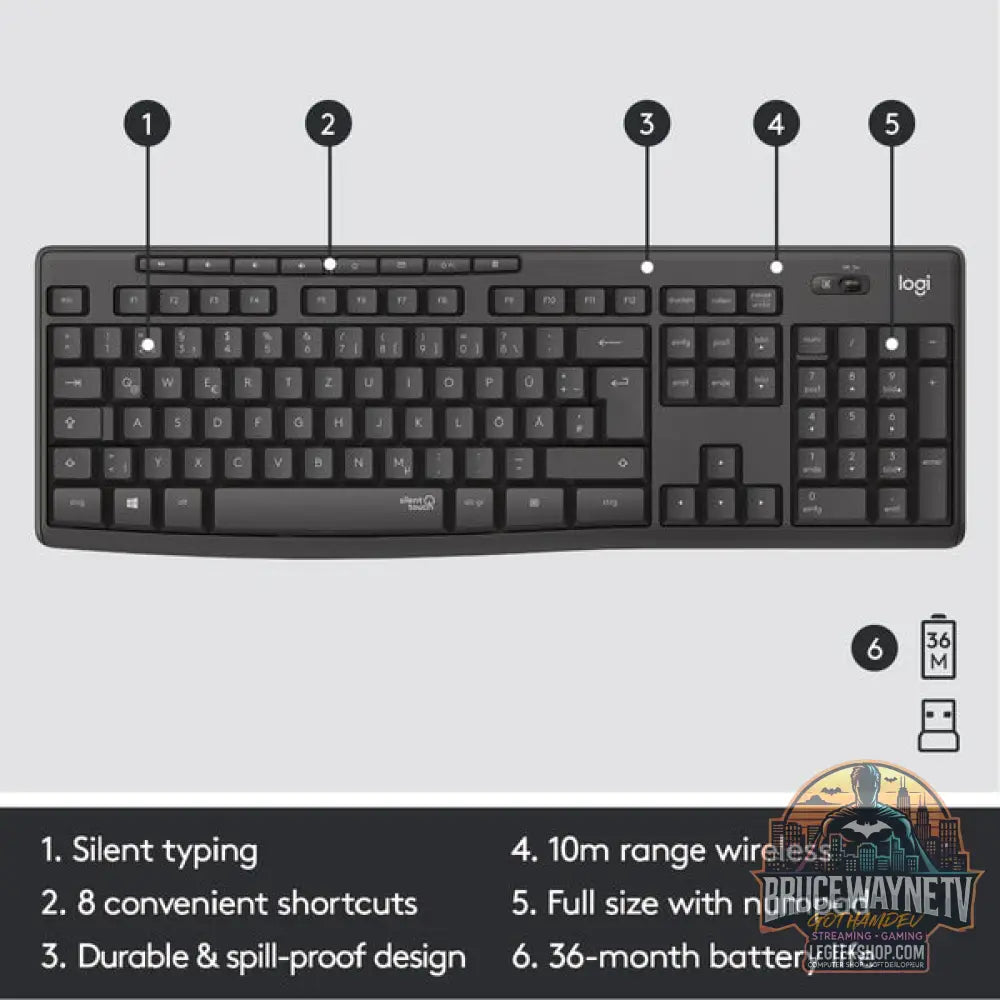 MK295 - Logitech - vue 3