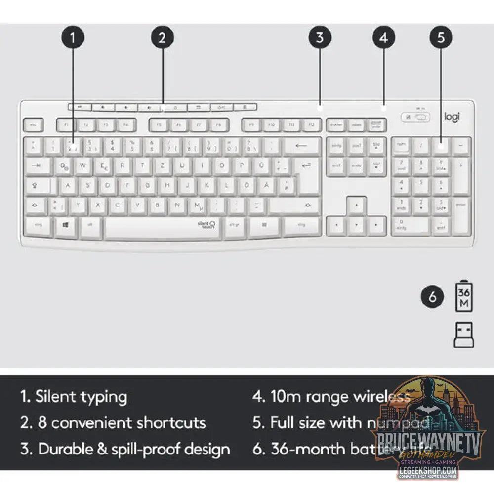 MK295 - Logitech - vue 2