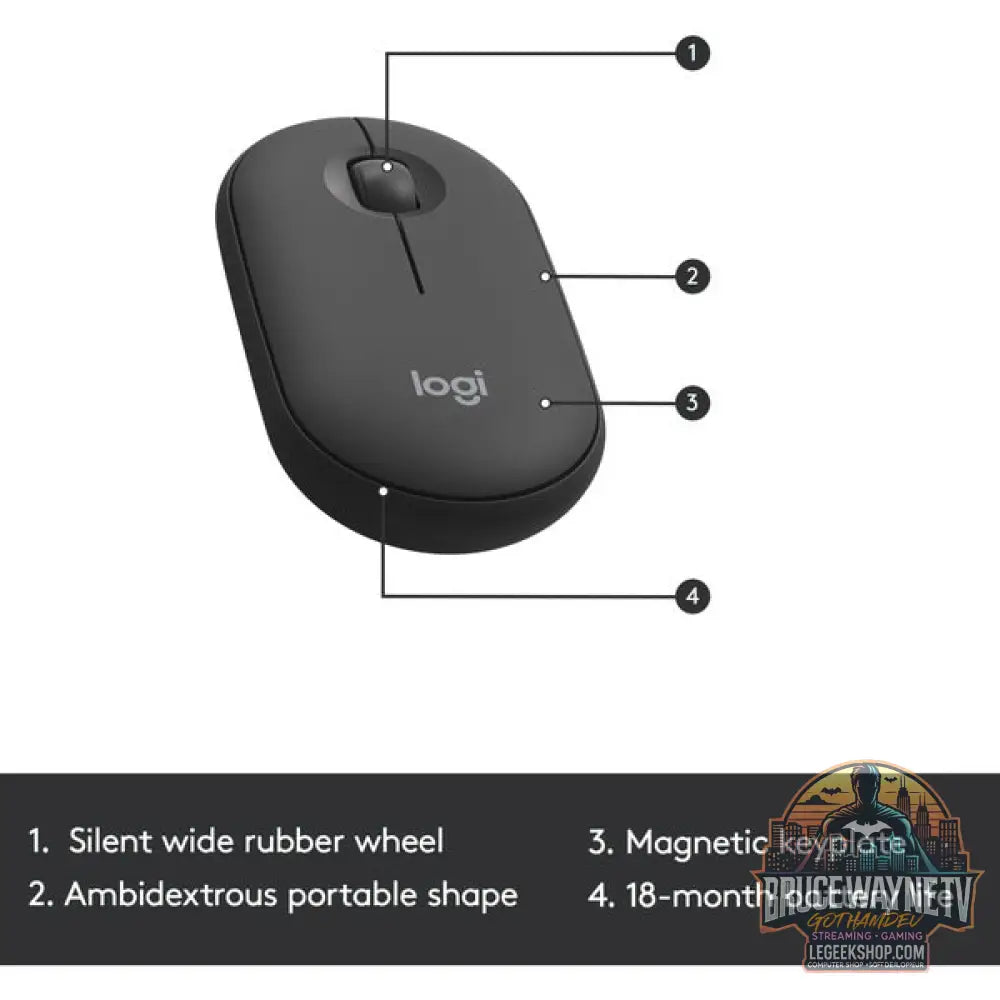MK470 Slim Combo - Logitech - vue 7