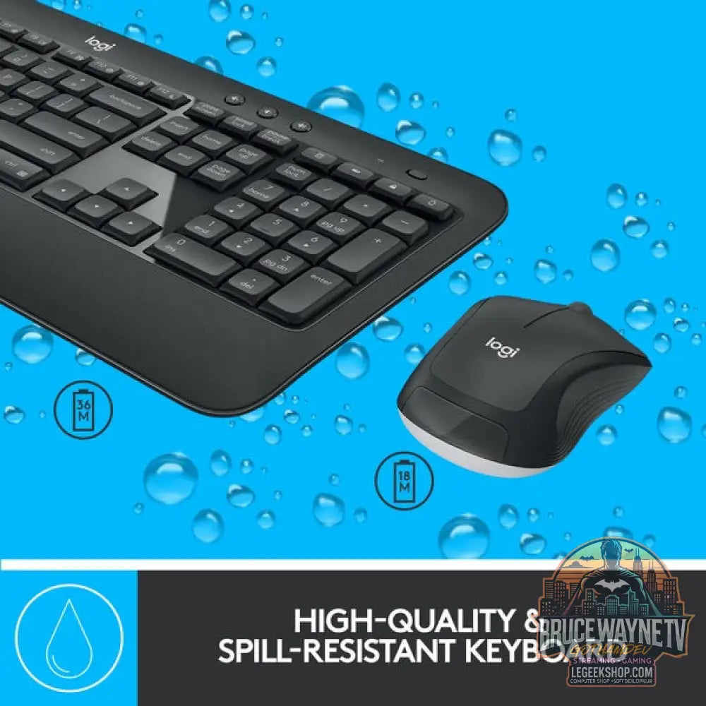 MK540 Advanced - Logitech - vue 4