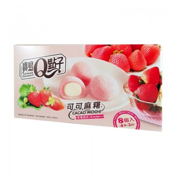 Mochi Cacao et Fraise 80 Gr x 24
