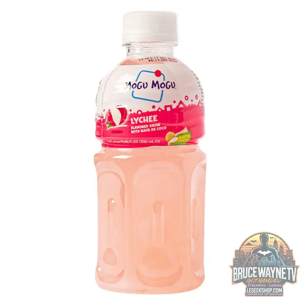 Mogu Mogu Lychee Juice boisson au jus de litchi et Nata de coco de 320ml (paquet de 24) - Snacks & boissons importés