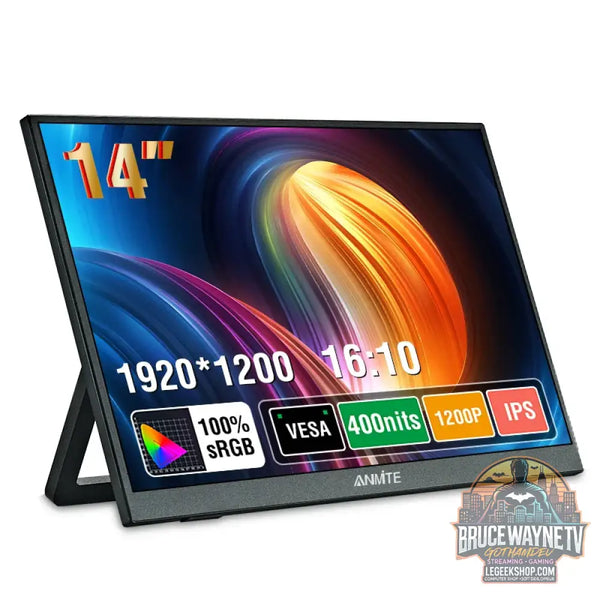 Moniteur Portable 14 pouces ANMITE - Tactile 1920x1200 100% sRGB HDR10 - Non-Touch Version / China Mainland - Moniteur