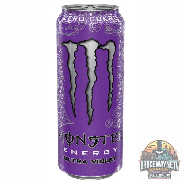 Monster Energy Ultra Violet boisson énergisante au raisin de 500 ml (paquet de 12) - Snacks & boissons importés