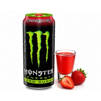 Monster Strawberry Shot 473 ml x 24