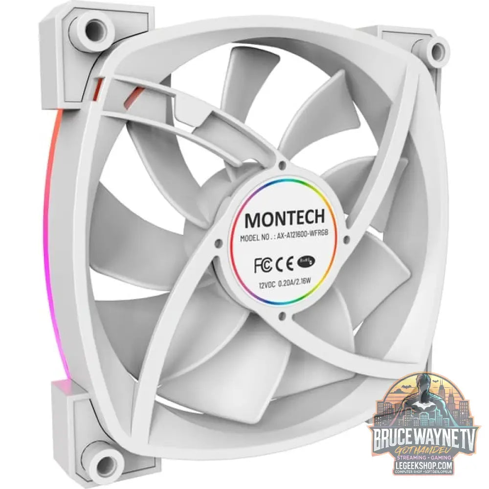 Montech AX120 PWM 120x120x25, Gehäuselüfter - Montech - vue 4