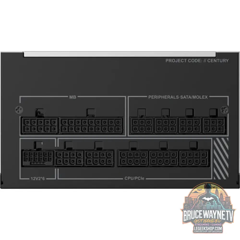 Montech CENTURY II 1200, alimentation PC - Montech - vue 6