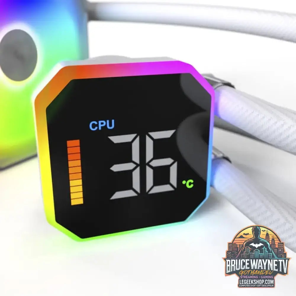Montech HyperFlow Digital 360, Wasserkühlung weiß - Montech - vue 6