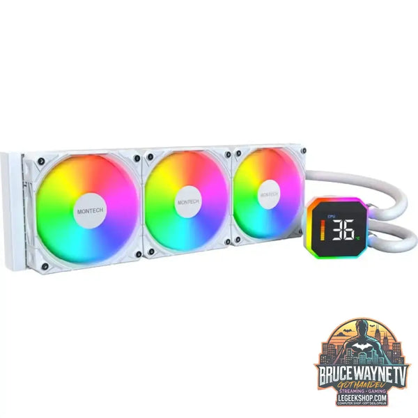 Montech HyperFlow Digital 360, Wasserkühlung weiß - Montech