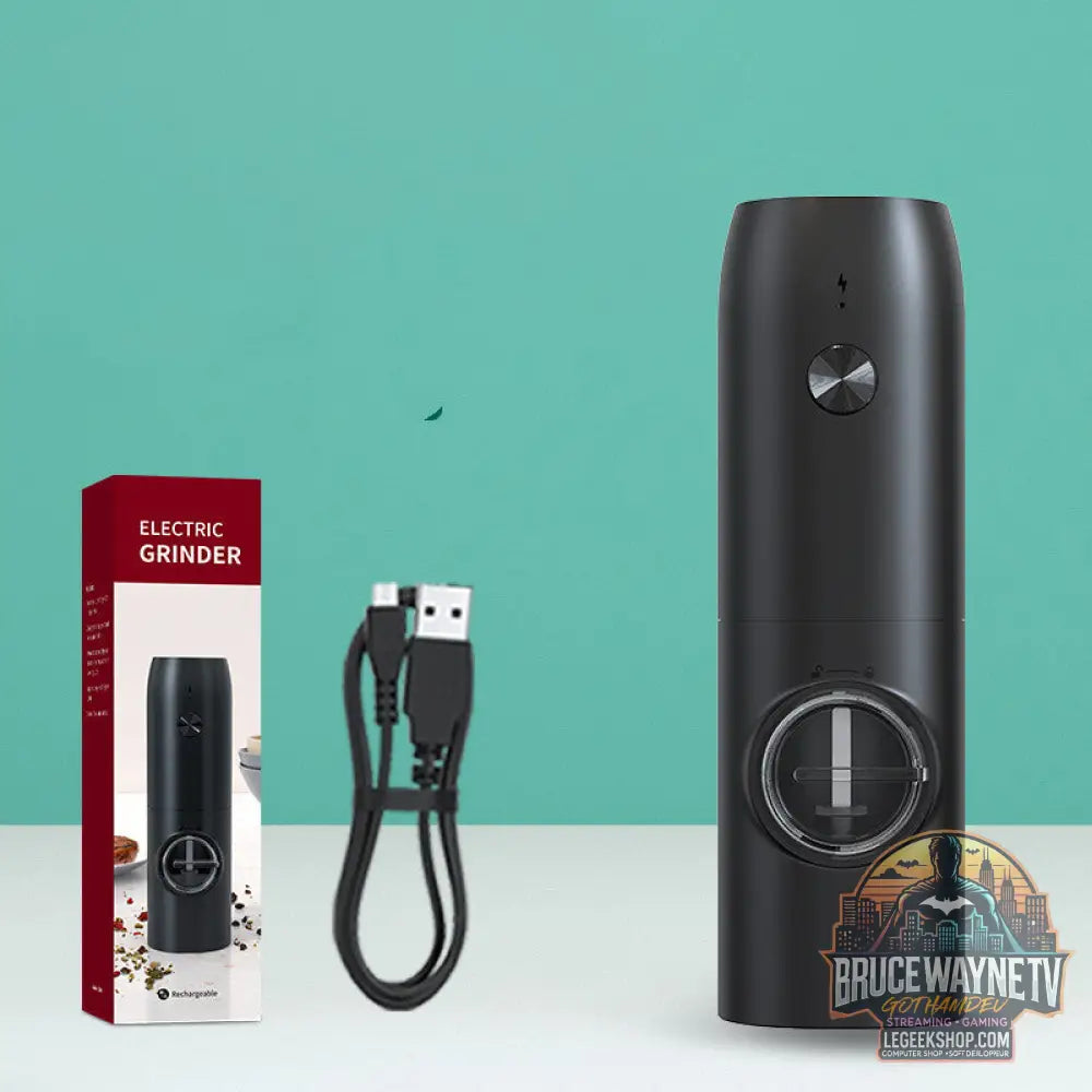 Moulin à Sel et Poivre Électrique Inox Rechargeable - KYMQ15A - Moulin Électrique
