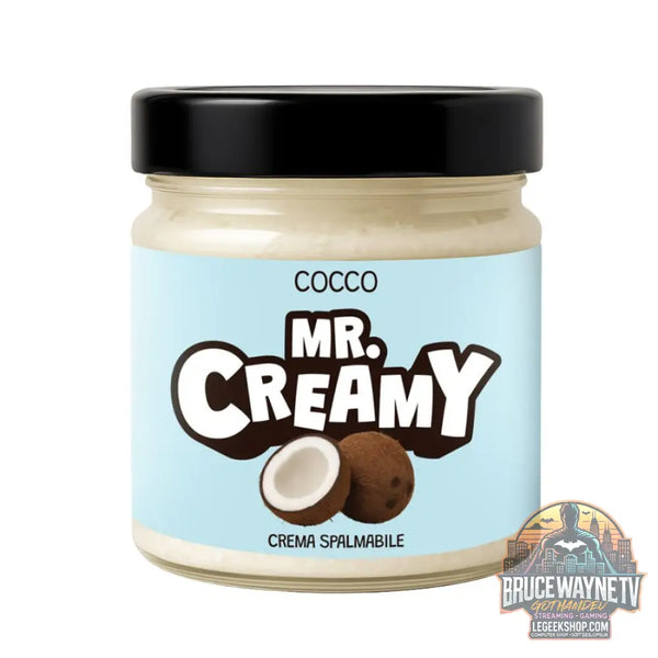Mr. Creamy Noix de coco crème à tartiner à la noix de coco de 200g (Paquet de 6) - Snacks & boissons importés