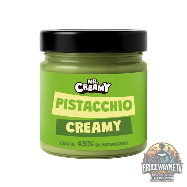 Mr. Creamy Pistacchio Creamy crème à tartiner au pistache 45% de 200g (Paquet de 6) - Snacks & boissons importés