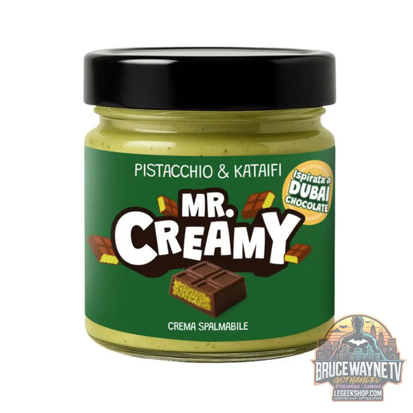 Mr. Creamy Pistache & Kataifi crème à tartiner pistache & kataifi de 200g (Paquet de 6) - Snacks & boissons importés