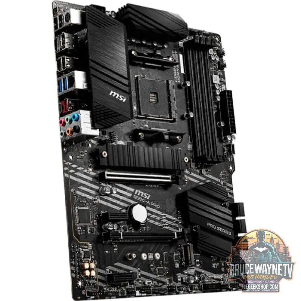 MSI B550-A PRO, carte mère - MSI - vue 4