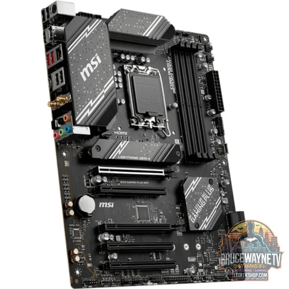 MSI B760 GAMING PLUS WIFI, carte mère - MSI - vue 3