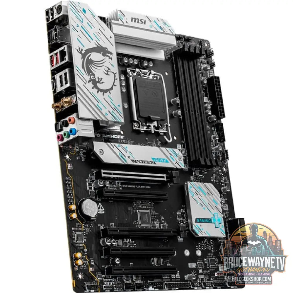 MSI B760 GAMING PLUS WIFI DDR4, carte mère - MSI - vue 2