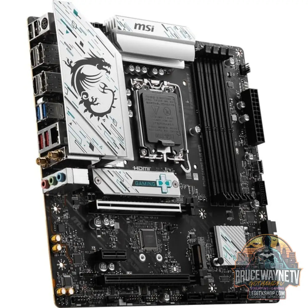 MSI B760M GAMING PLUS WIFI, carte mère - MSI - vue 3