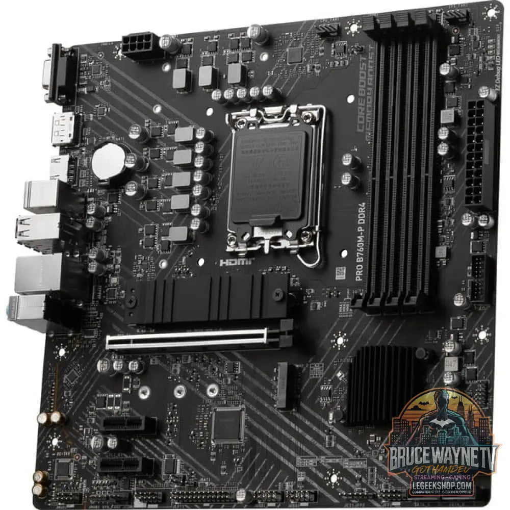 MSI B760M-P DDR4, carte mère - MSI - vue 9