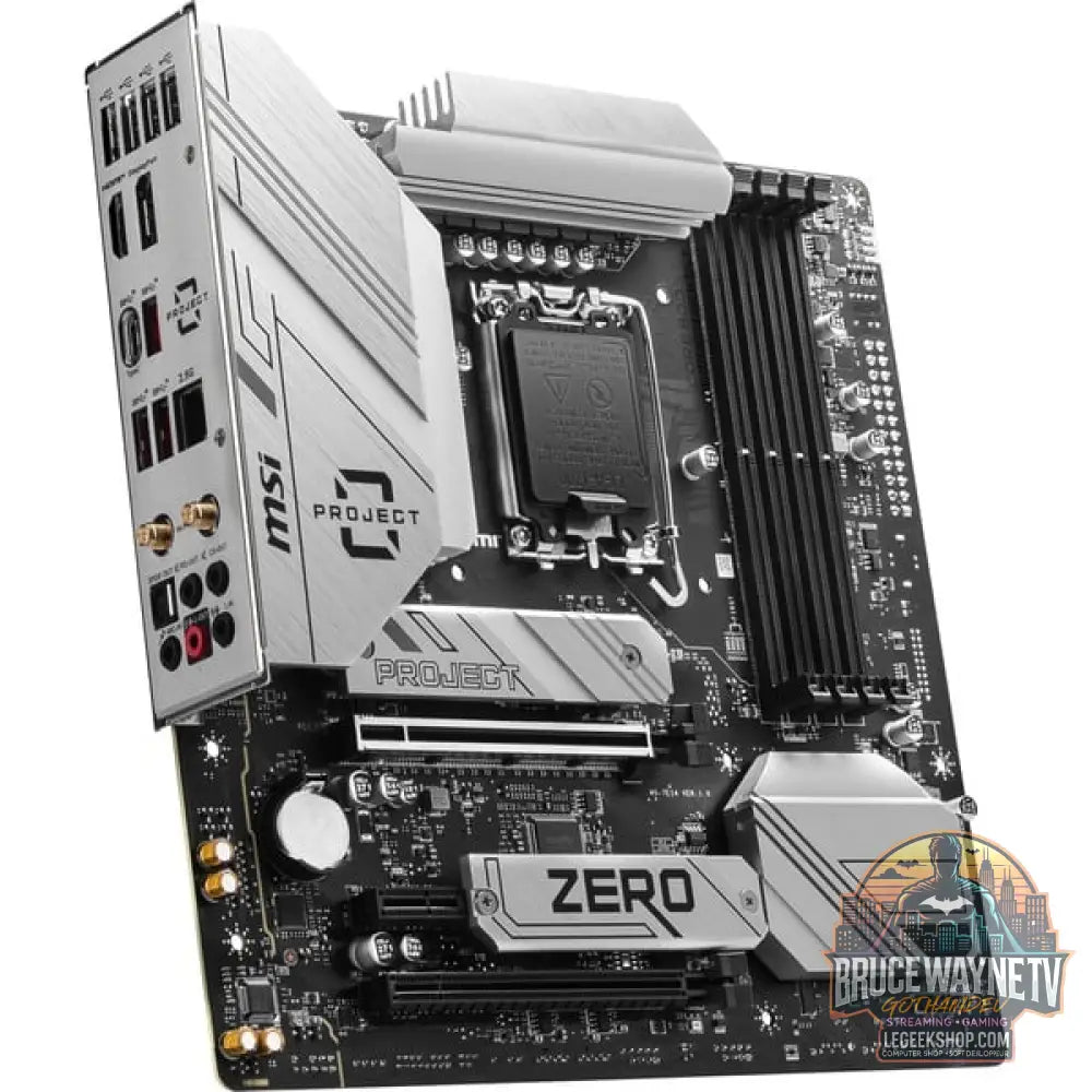 MSI B760M PROJECT ZERO, carte mère - MSI - vue 8