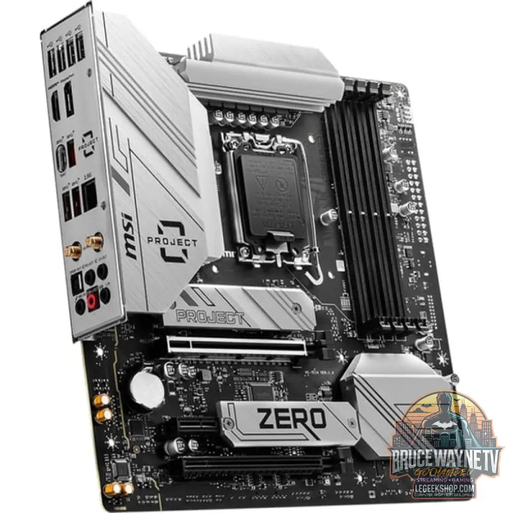 MSI B760M PROJECT ZERO, carte mère - MSI - vue 3
